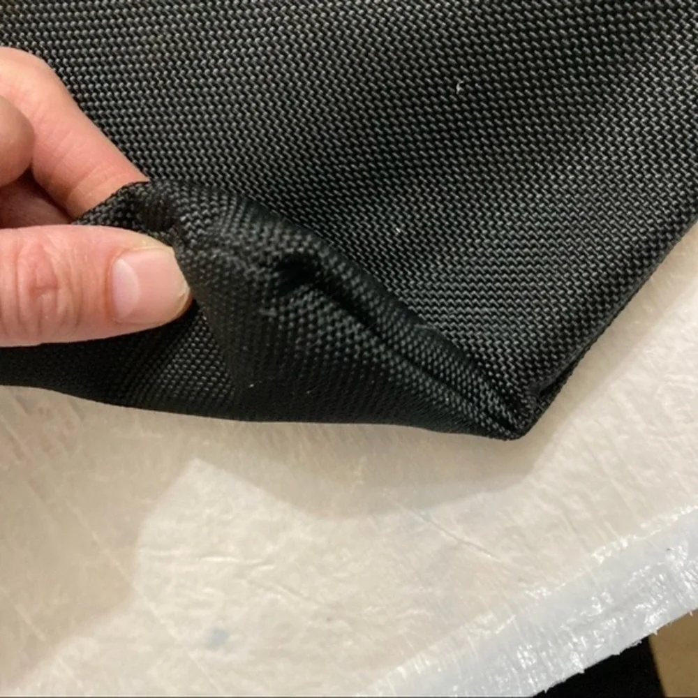 Tumi tech black nylon messenger bag